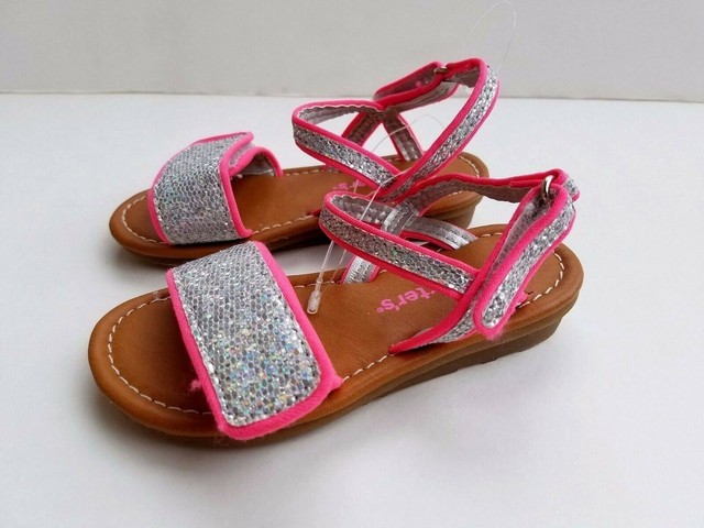 carter's glitter sandals