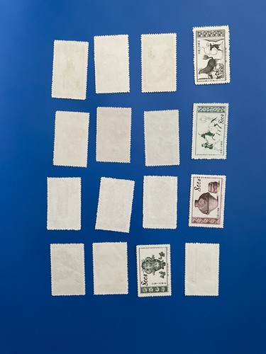 C0729 PR China, 4 full sets of mint C. S stamps, good conditions. - Picture 3 of 3