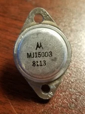 Motorola Power Transistor MJ15003 NPN 250W 20A 140V More Than 200 Available