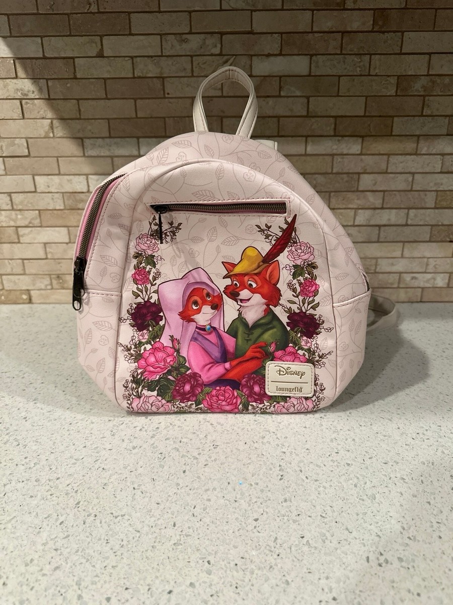 Loungefly Disney Robin Hood & Maid Marian Floral Mini  display picture 3