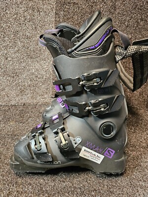 Salomon X Max Women's Ski Boots Size 22/22.5 Black/Purple 265 mm