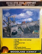 NEW HO Woodland Scenics Trackside Scenes TS153 Otis Coal Company Kit