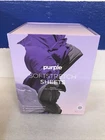 Purple SoftStretch Sheets Set King/Cal King Stormy Grey New With Box
