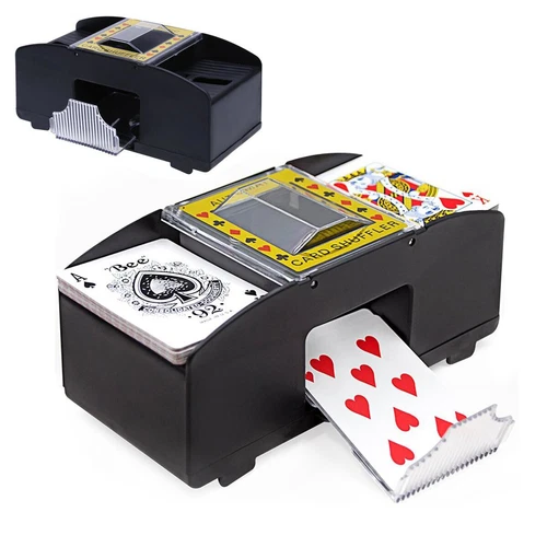 Automatische Kartenmischer Elektrisch für 4 Decks Poker Kartenmischmaschine DHL - Bild 19 von 21