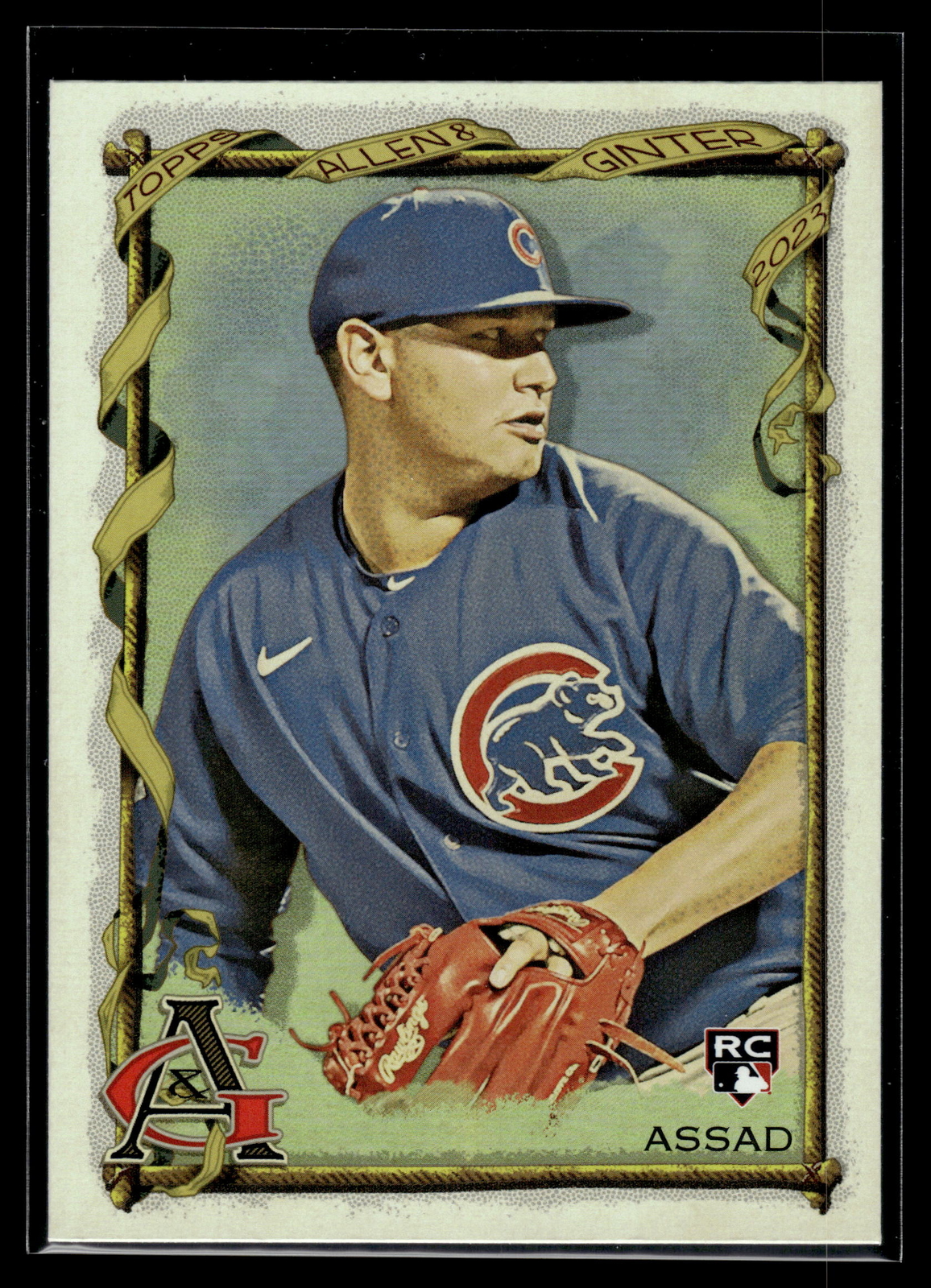 Javier Assad 2023 Topps Allen & Ginter Hot Box Silver Foil Portrait ...