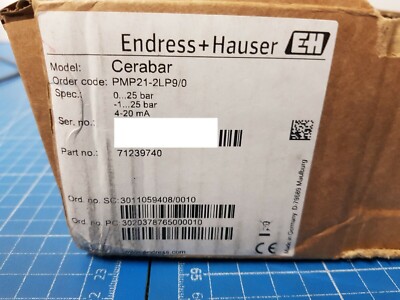Endress+Hauser Cerebar PMP21 (ohne box) PMP21-2LP9/0 - UR