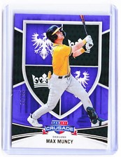 Max Muncy 2024 Panini Crusade Purple #97 SN Oakland Athletics