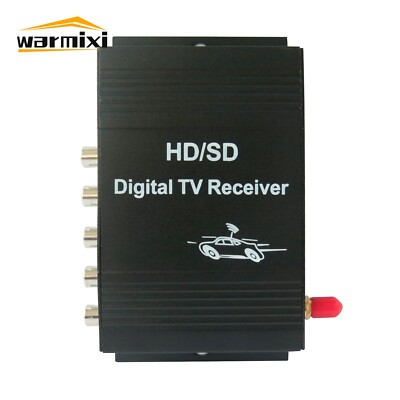 HD/SD Mobile USA TV Tuner Receiver Car Digital Box ATSC 4-channel M-488X