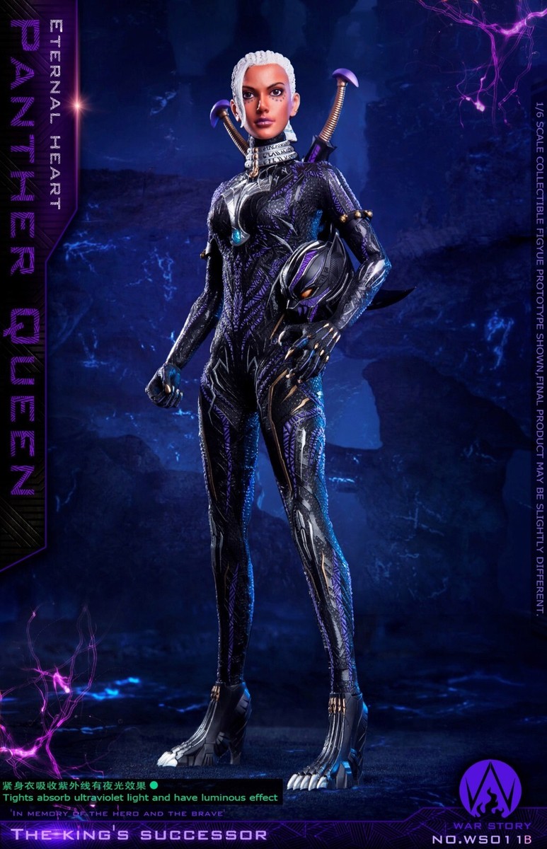 1/6 Black Panther Queen Shuri Deluxe Figure Toys WS011-B War