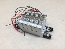 SMC SY7120-5LD-02 Pneumatic Solenoid Manifold...
