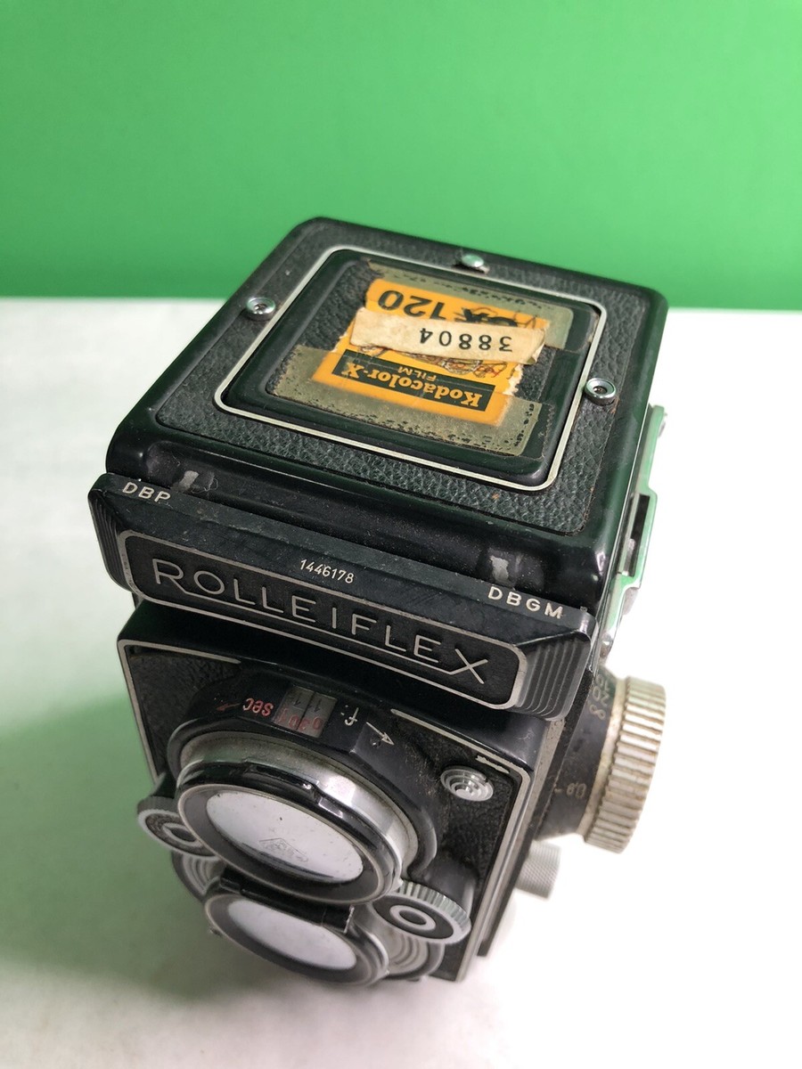 Vintage Rolleiflex Camera W/ Case Franke & Heidecke Braunschweig