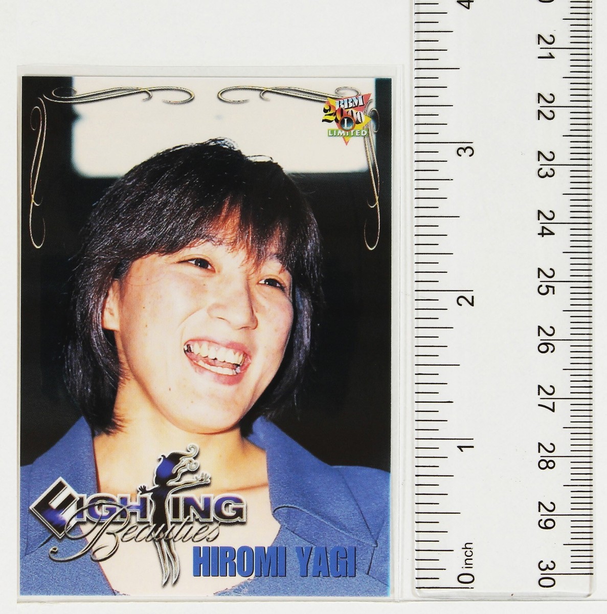 HIROMI YAGI - 2000 Limited BBM Women's Pro-Wrestling Trading Card