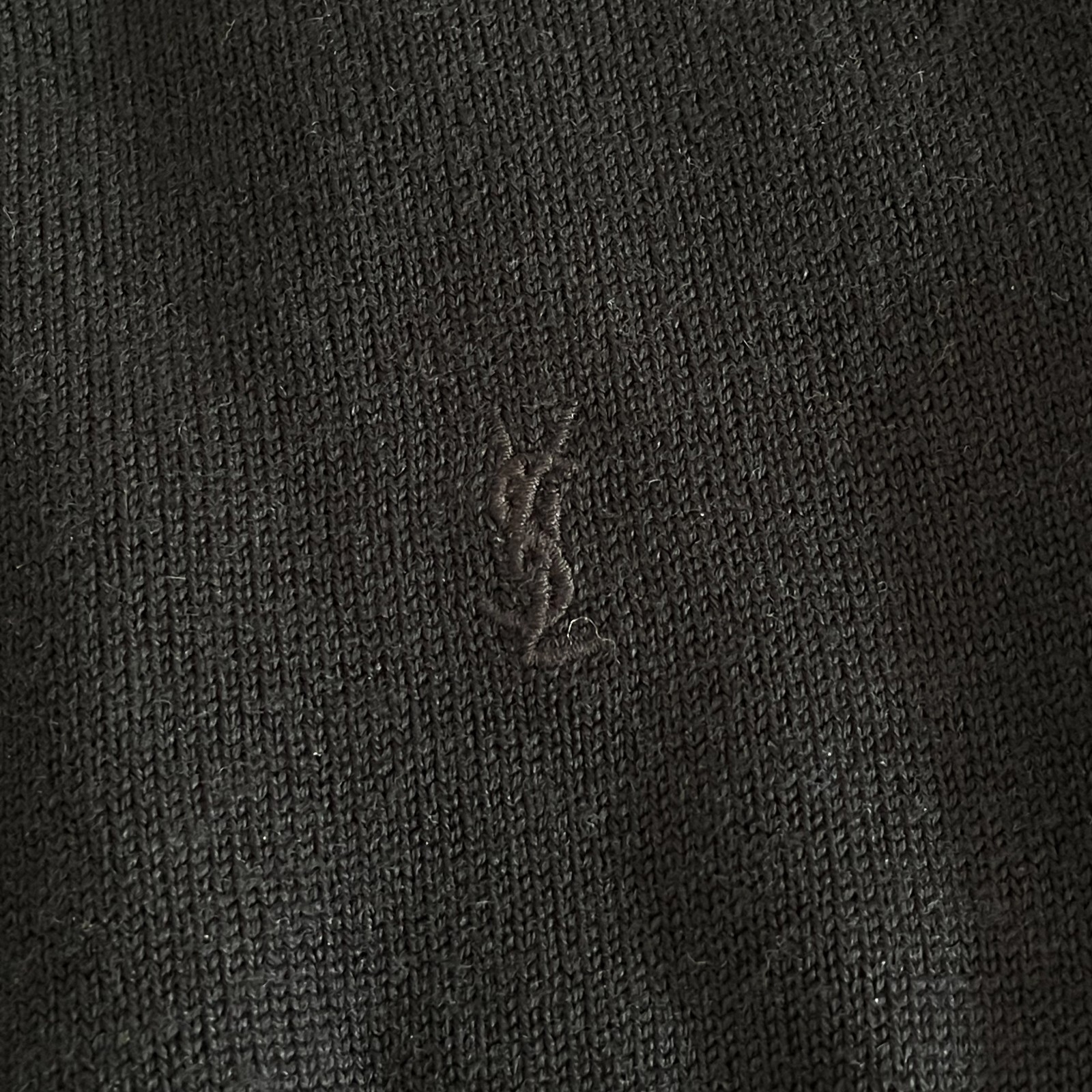 vintage YVES SAINT LAURENT Pour Homme black virgi… - image 6