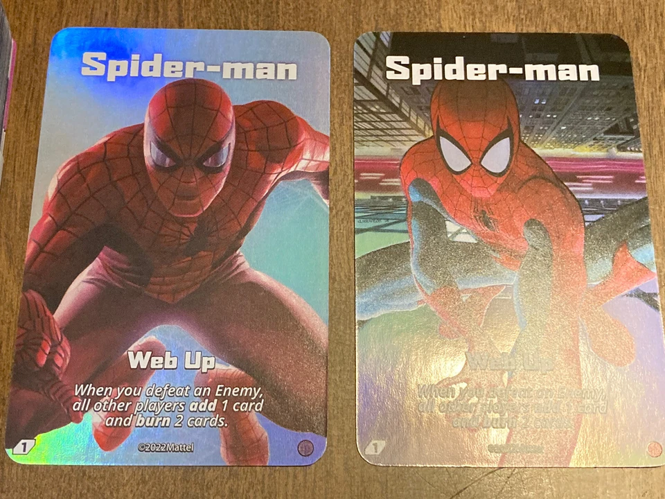 2022 Uno Ultimate Marvel Add-On SPIDER MAN Collection. Set W/ 6 Rare Foils!! - Image 3 of 4