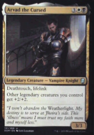 Arvad the Cursed - Dominaria: #191, Magic: The Gathering Nm Arvad the Cursed - Dominaria: #191, Magic: The Gathering Nm