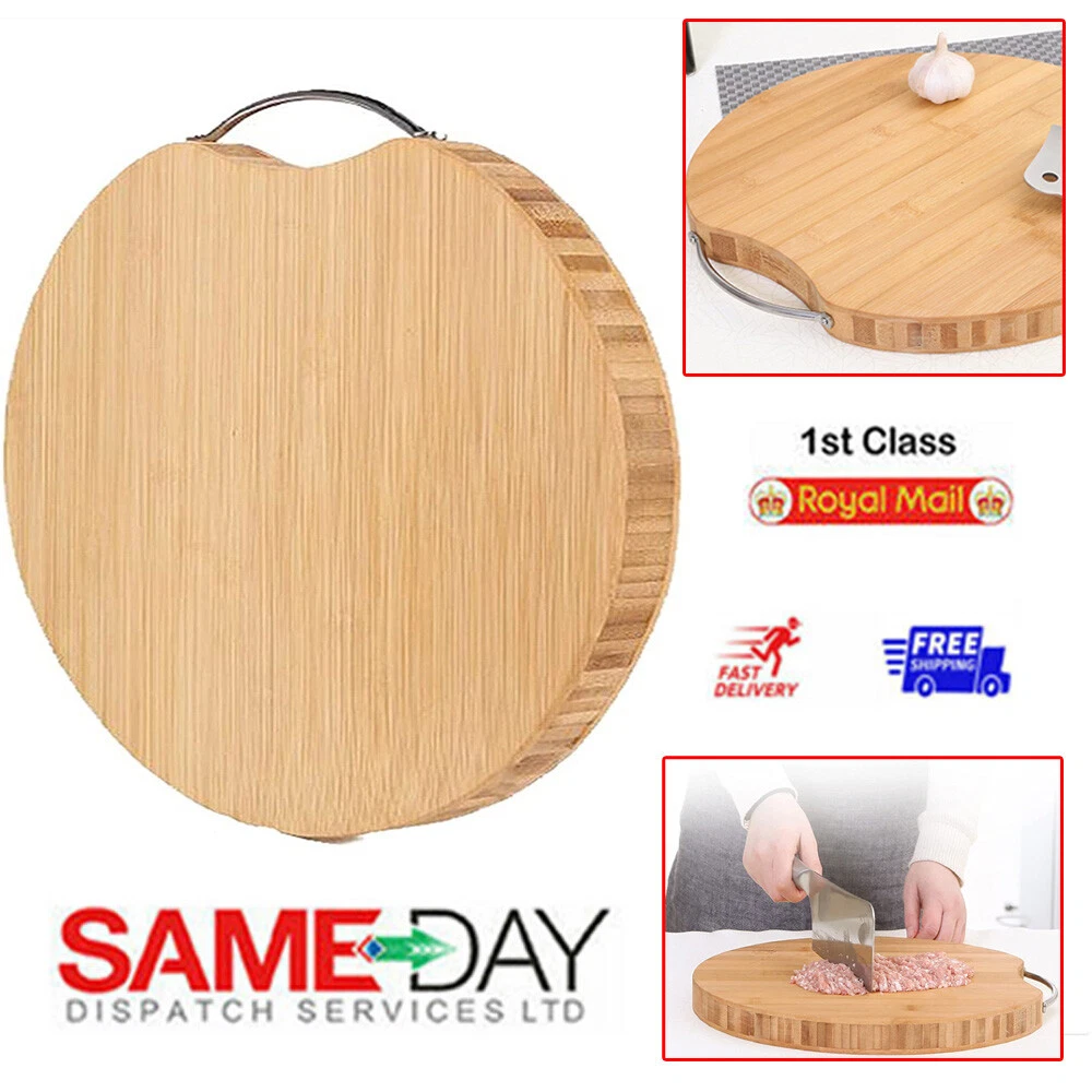 Round bamboo cutting board new arrivals