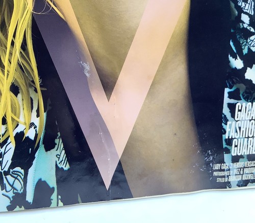 V Magazin Frühjahr 2016 LADY GAGA 99 Porträtcover *fehlerhaft* - Bild 2 von 10