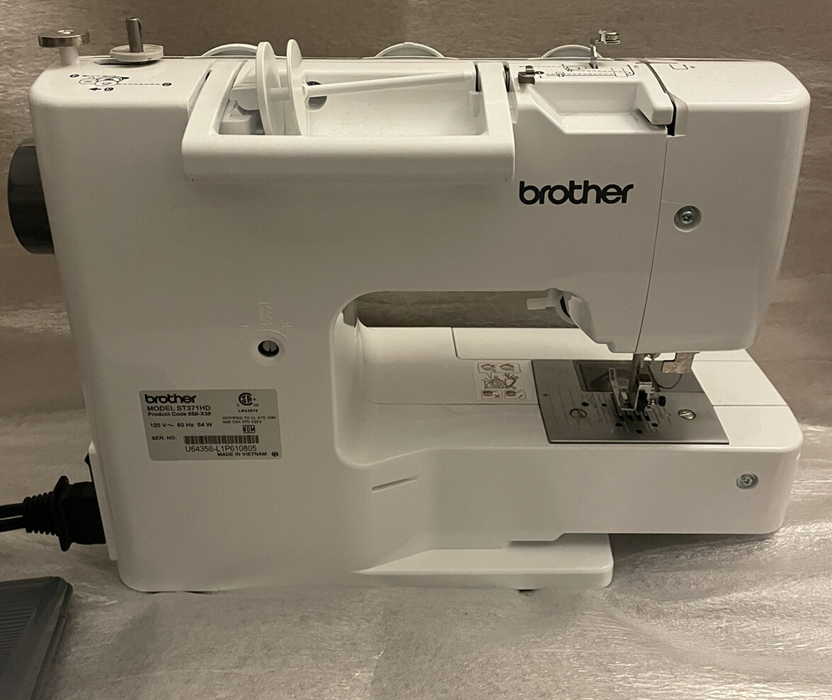 Brother ST371HD Sewing Machine WithPedal Strong and Tough Excellent