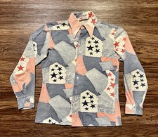 Vintage McGregor Mens Rockabilly Western Button Long Sleeve Shirt Tagged M