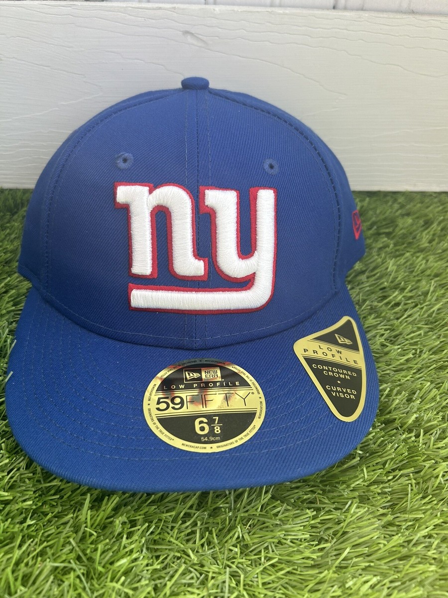 NEW ERA NEW YORK GIANTS 59FIFTY FITTED HAT SIZE 6 7/8 LOW PROFILE