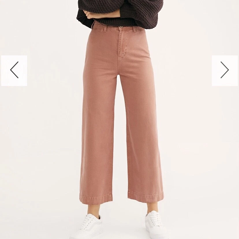 We the free by free people patti crop cotton pants sale