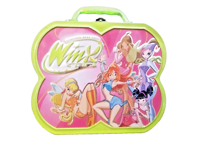 Pre-owned!* Winx Club Magical Fairy Card Game w/ Tin Case Figures