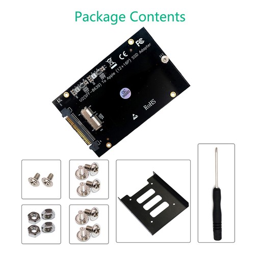 sata adapter pcie m.2 U.2 card for 2010-2017 macbook air pro teardown SSD to PC - 第 35/40 張圖片