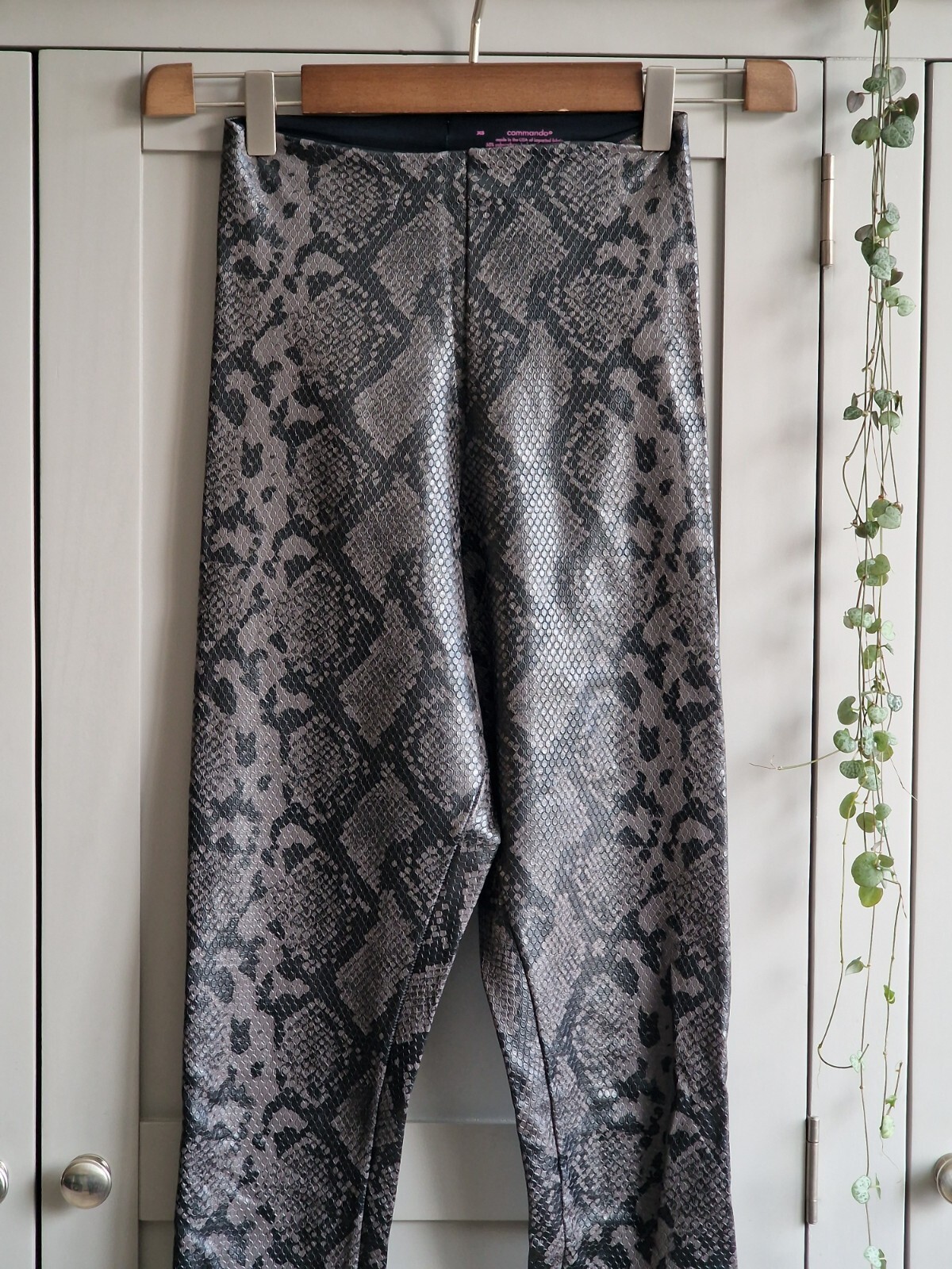 Commando • Faux Leather Leggings • Python Animal … - image 2