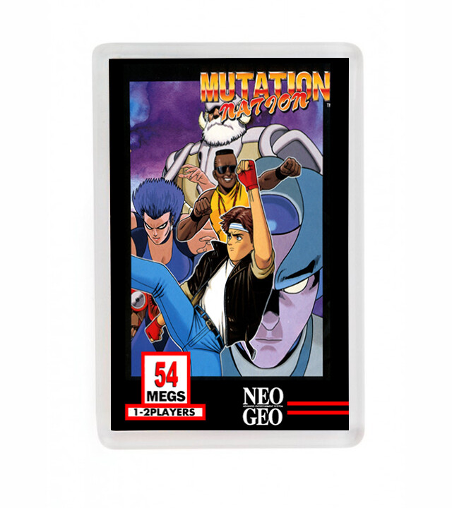 Mutation Nation neo geo Fridge Magnet Aimant Frigo