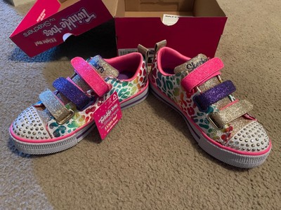 skechers girls twinkle toes light up 