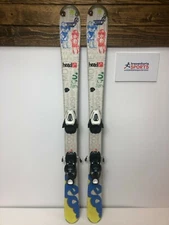 HEAD MOJO JR 117 cm Ski + BRAND NEW Salomon 4.5 Bindings Sport Snow Winter Fun
