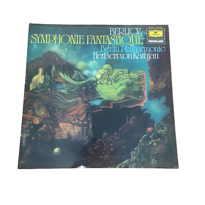 Berlioz Symphonie Fantastique Vinyl LP Von Karajan DG Privilege 2535 256 Stereo