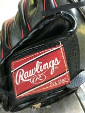 Baseball Glove Youth Rawlings Alex Rodriguez PL158BB 9 Inch RH Throw Excellent