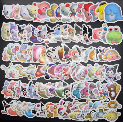 Hello Kitty Stickers 25 Pack Random Assortment Sanrio Decal Set - US Seller