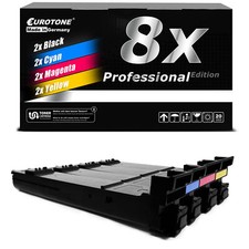 8x Pro Toner Replaces Konica Minolta A0DK152 A0DK252 A0DK352 A0DK452 QMS 4650