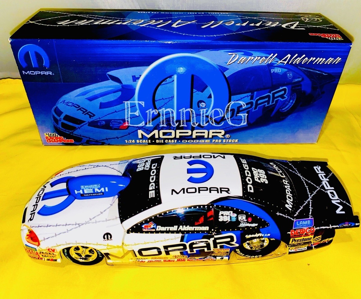 NHRA Darrell Alderman PRO STOCK Mopar DRAG RACING Die-cast 1:24