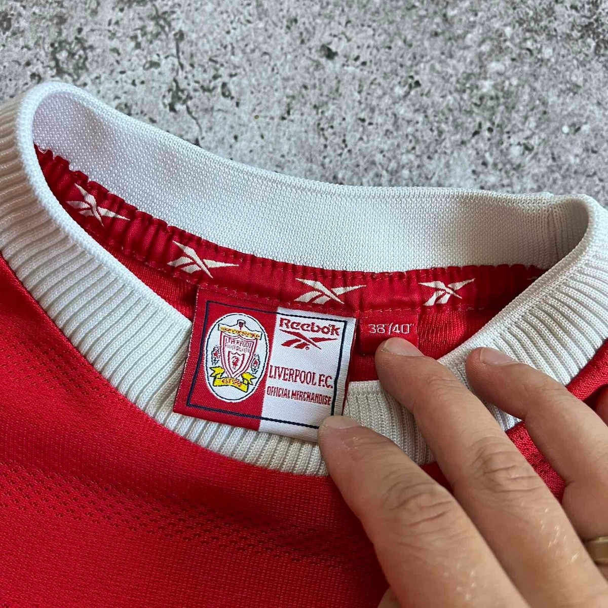 Rare Vintage 1997-98 Liverpool FC Home Soccer Jersey Sz L | eBay