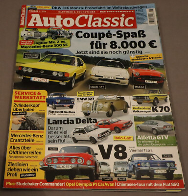 Auto Classic 6/2014 VW Scirocco, MGB GT, VW K 70, Alfetta GTV, Tatra V8, Fiat 15