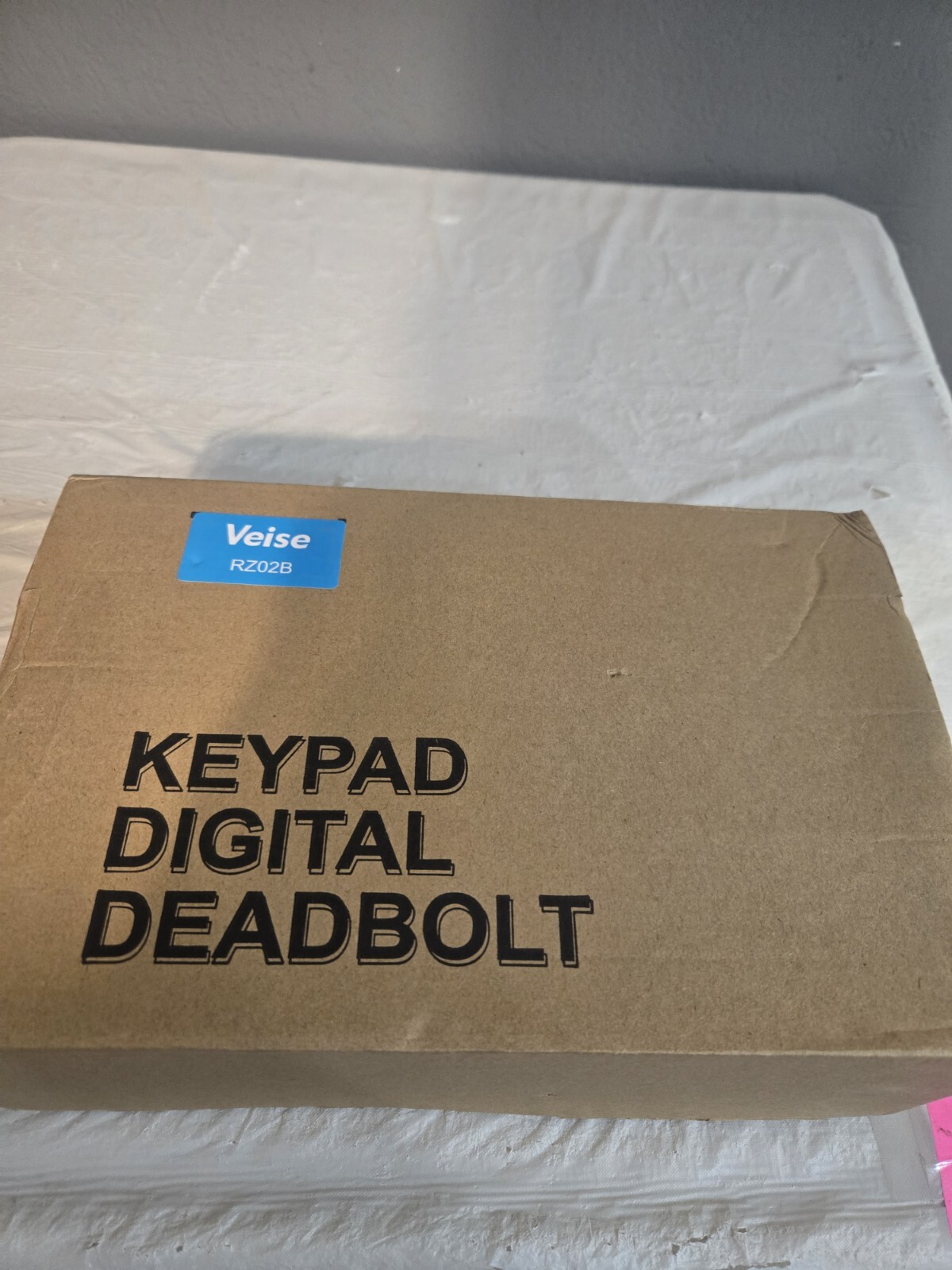 VEISE RZ02B Fingerprint Keypad Keyless Entry Digital Deadbolt Lock  -image