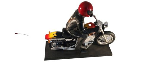RARE Tyco RC 6.0V Turbo Flames Harley-Davidson Motorcycle Rider Charger Battery - Picture 8 of 13