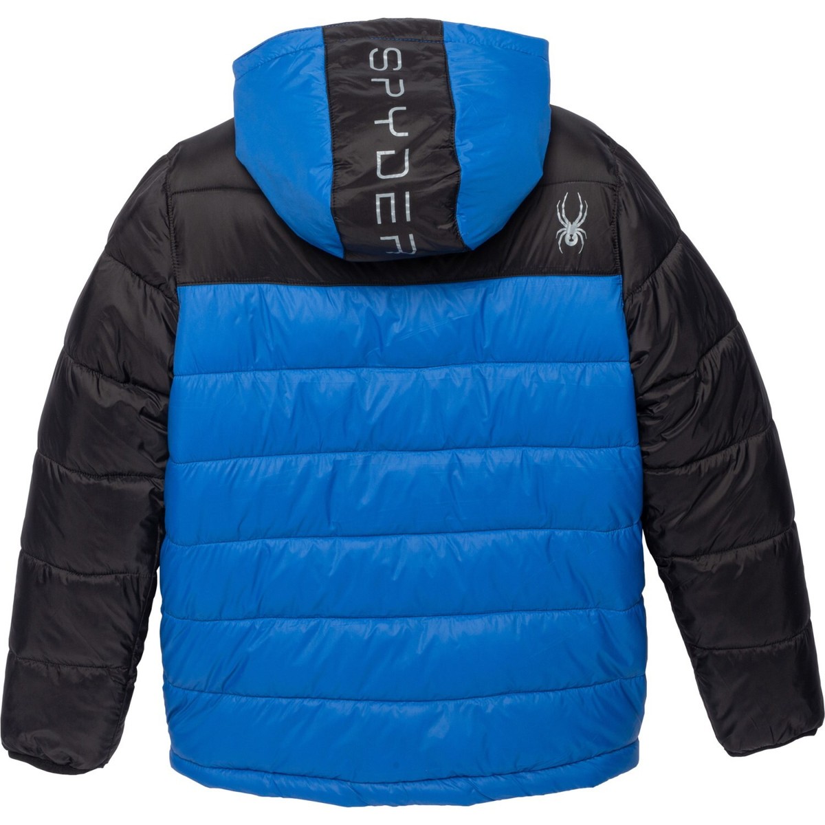 MSRP $149 Spyder Color Block Puffer Jacket Old Glory Blue Size