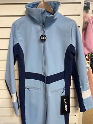 Spyder Origin Softshell Women's Snow Suit, Blue Drift, 10 | eBay