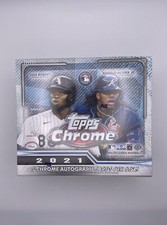 2021 Topps Chrome Jumbo Baseball Hobby Box - Factory Sealed!
