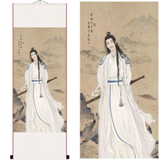 Grandmaster of Demonic Cultivation Cosplay Home Decor Hanging Scroll Wall Poster