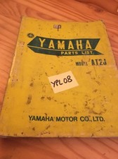 Yamaha parts list 125 AT2J AT2 J catalogue pièces détachées édition 1971