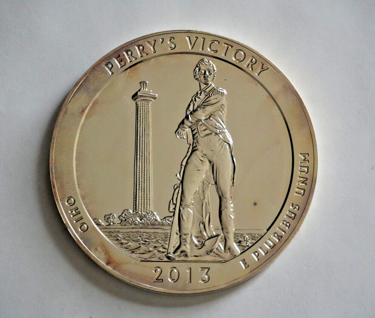 2013 5 oz .999 ATB U.S. Silver Coin Perry's Victory