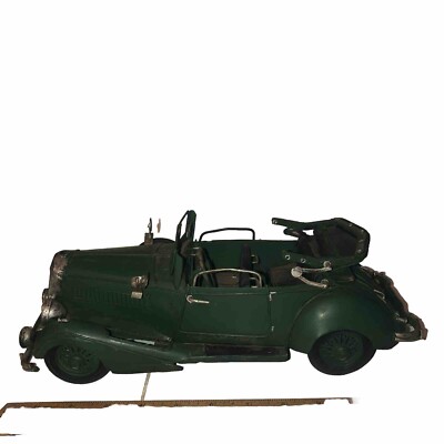 Vintage 1932 Chevy Coupe Metal tin convertible car NOT SURE IF CHEV 12'' long