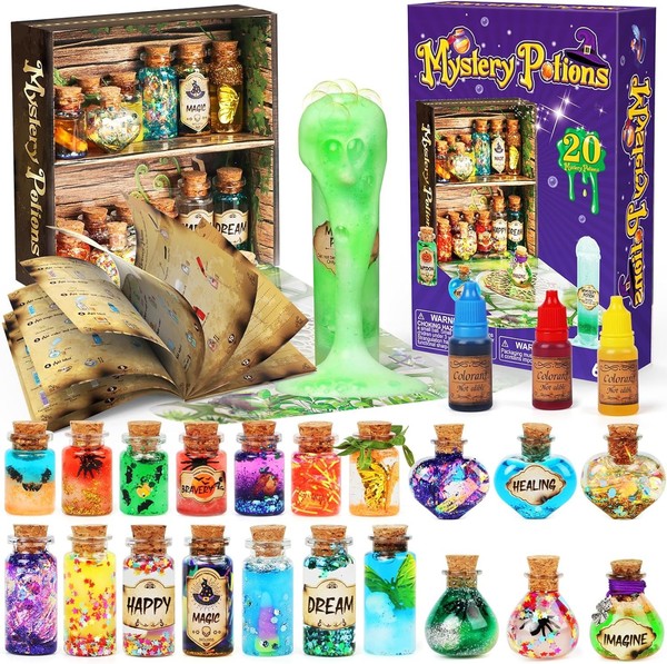 Zaubertrankset 20 Flaschen Kreatives Spielzeug FüR Kinder 6-10-image