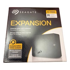 Seagate Expansion 4TB External HDD Drive for PC/Mac w/ Backup Software