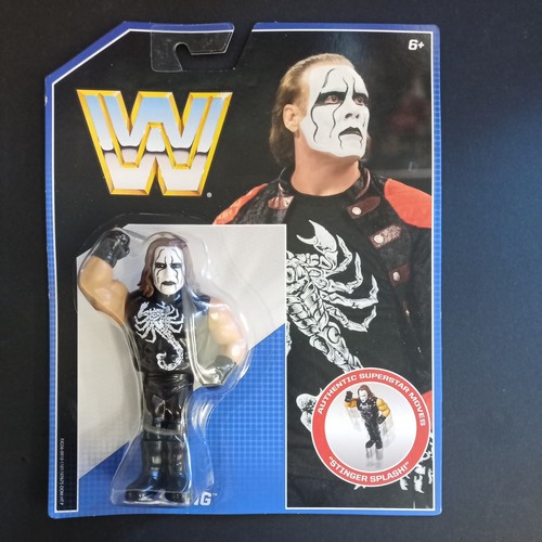 WWE - Sting wrestling figure - Mattel Retro **Bran...
